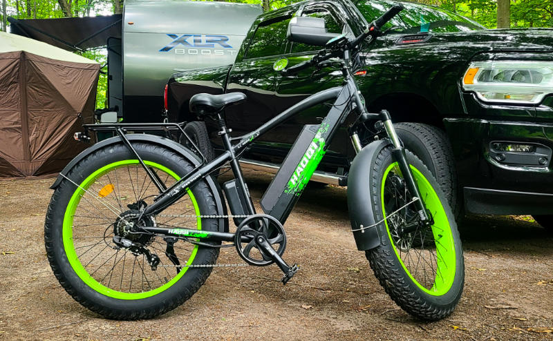 HAOQI Green Leopard Pro Fat Tire Electric Bike - Customer Photo From Michael Gummel