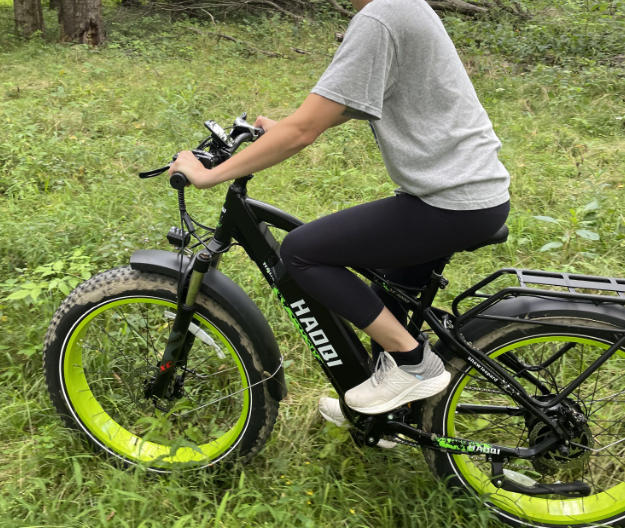 HAOQI Green Leopard Pro Fat Tire Electric Bike - Customer Photo From Zach Demontes