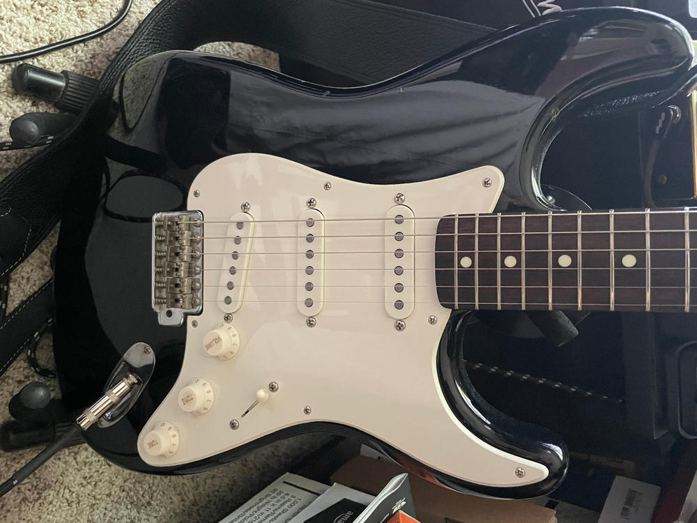Stratocaster Loaded Pickguard - Customer Photo From Michael M.