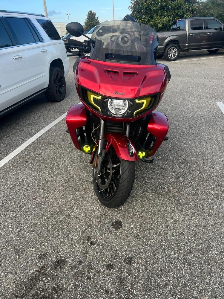 Indian Challenger (20-  ) Daytime Running Light Covers - Customer Photo From Mike marimpietrimp@gmail.com