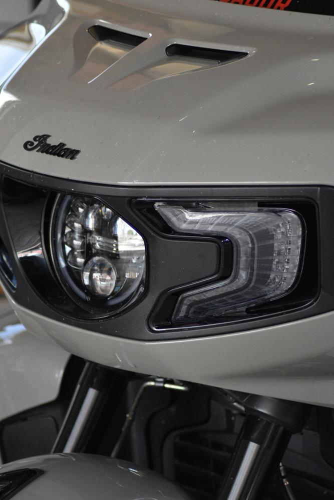 Indian Challenger (20-  ) Daytime Running Light Covers - Customer Photo From Calvin Craner