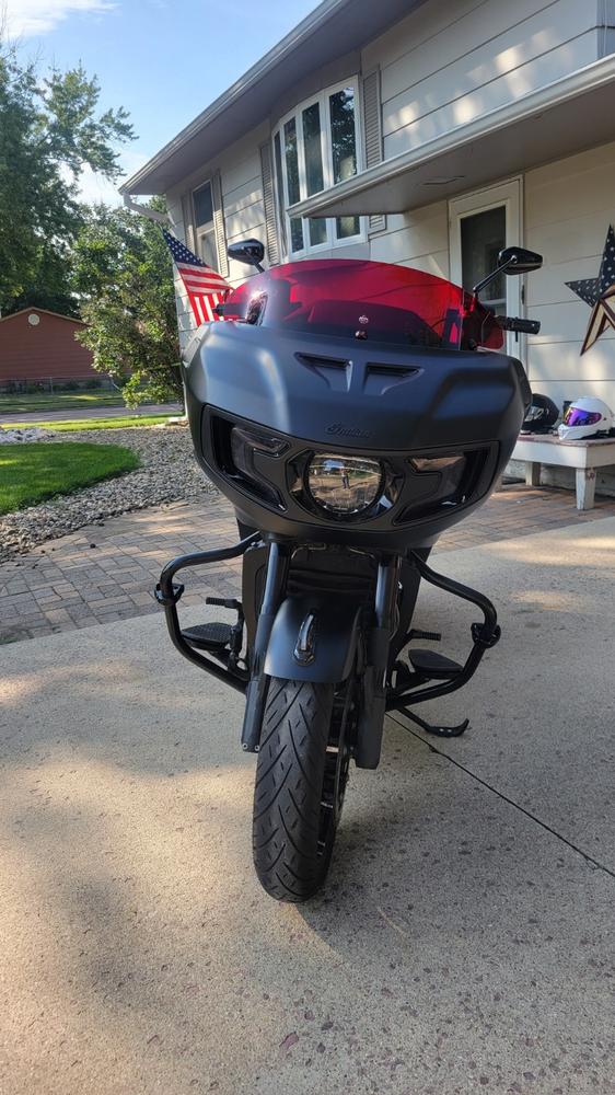 Indian Challenger (20-  ) Daytime Running Light Covers - Customer Photo From Dusty Johnson