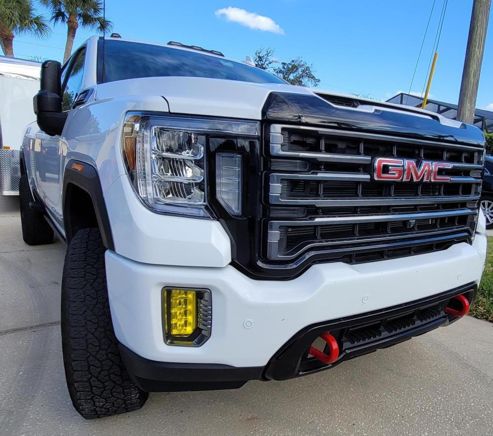 GMC Sierra 2500, 3500 (20-  ) Fog Light Covers - Customer Photo From Benjamin H.