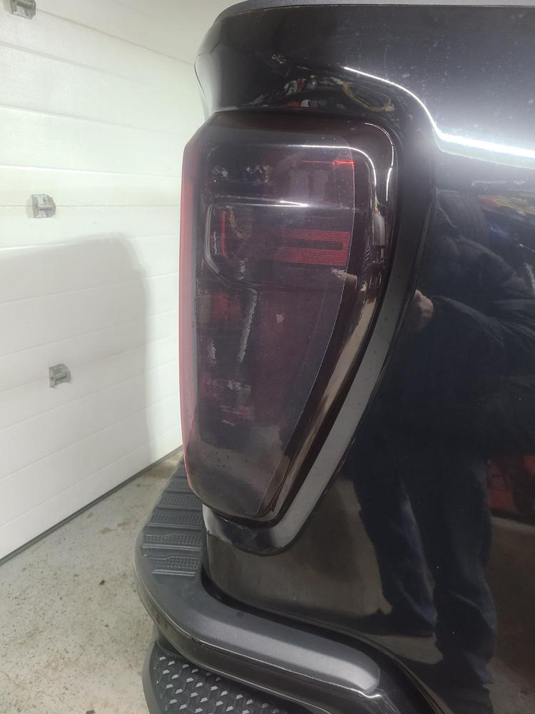 GMC Sierra 2500HD, 3500HD (2020+  ) Tail Light Covers - Customer Photo From Roderick Howse