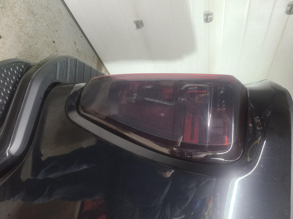 GMC Sierra 2500HD, 3500HD (2020+  ) Tail Light Covers - Customer Photo From Roderick Howse