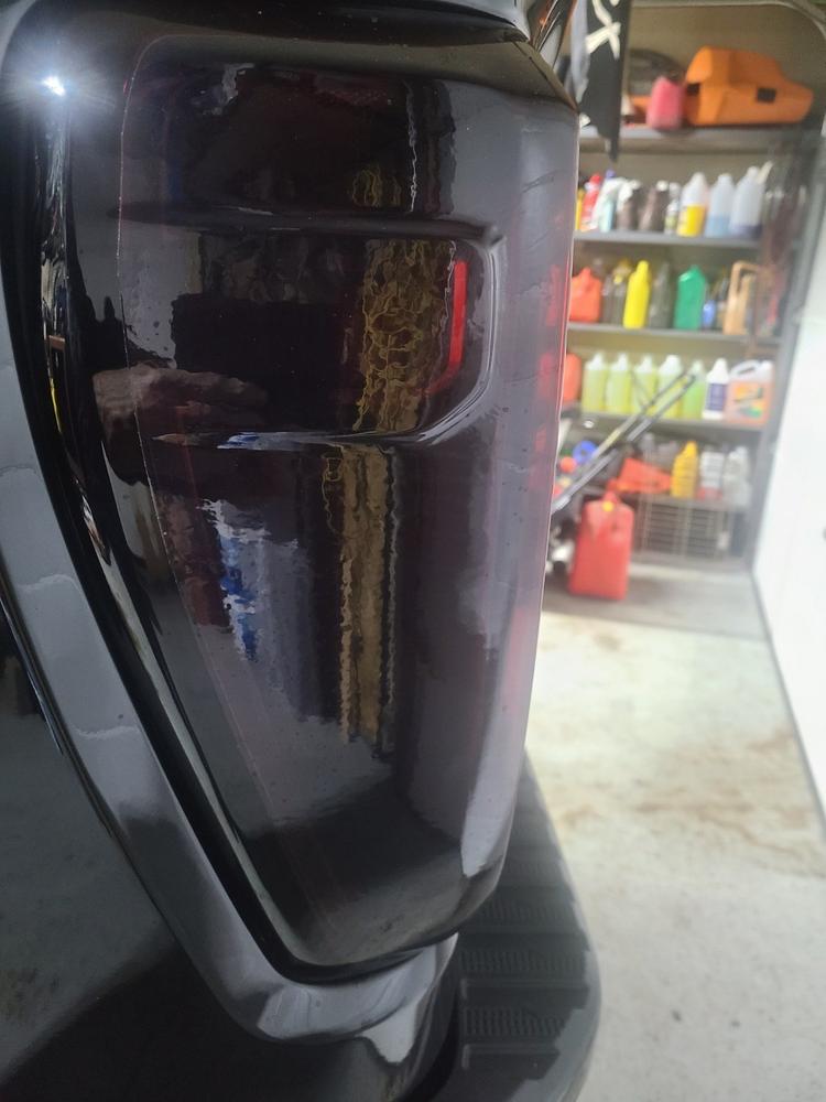 GMC Sierra 2500HD, 3500HD (2020+  ) Tail Light Covers - Customer Photo From Roderick Howse