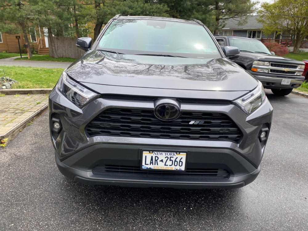Toyota RAV4 (2019+  ) Front Emblem Cover - Customer Photo From Caren Cafarelli