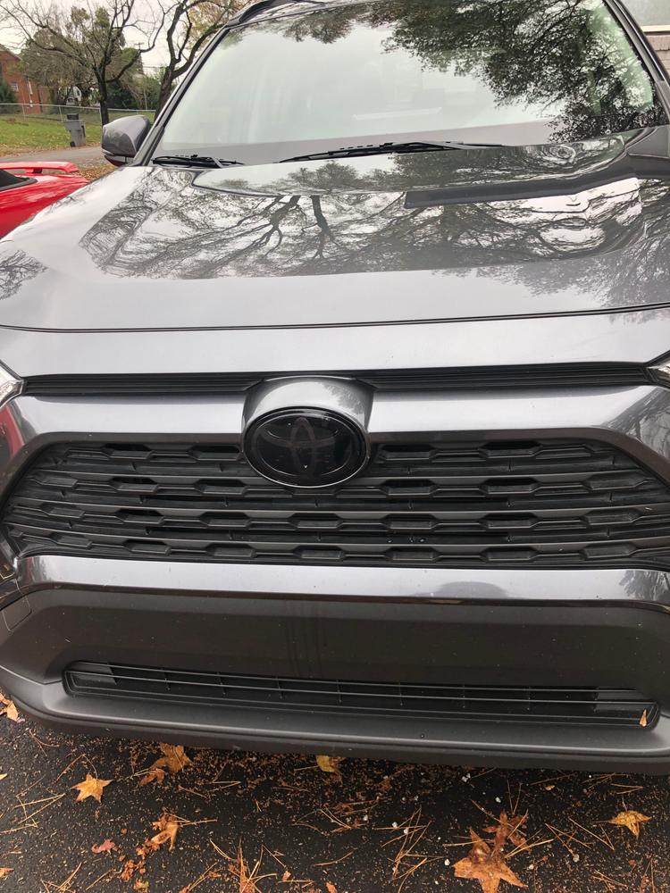 Toyota RAV4 (2019+  ) Emblem Covers - Customer Photo From Ashley Haney