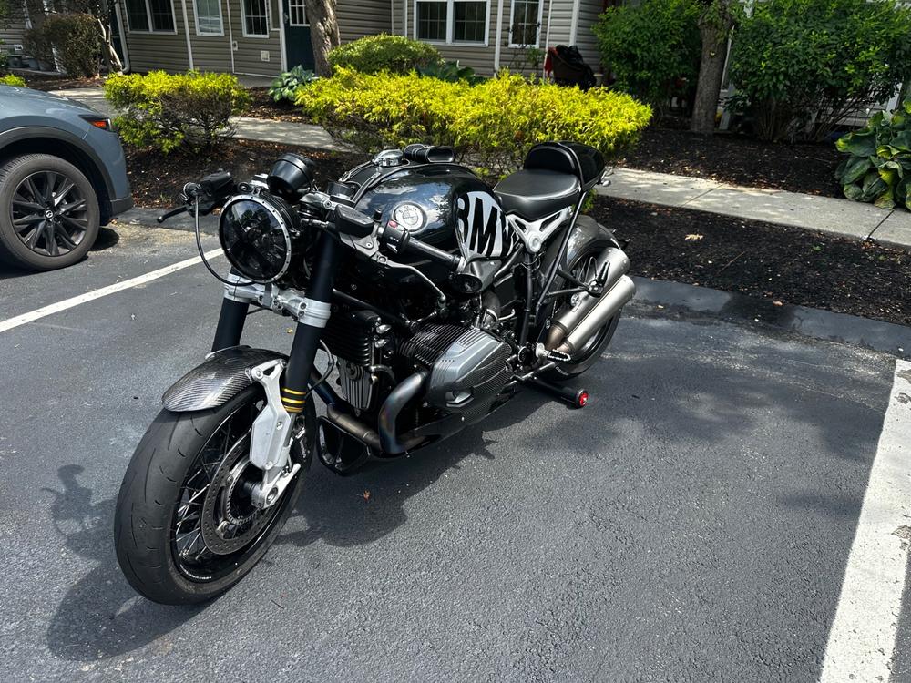 Triumph Universal Cafe Racer X Headlight Film (8") - Customer Photo From Alina Newman