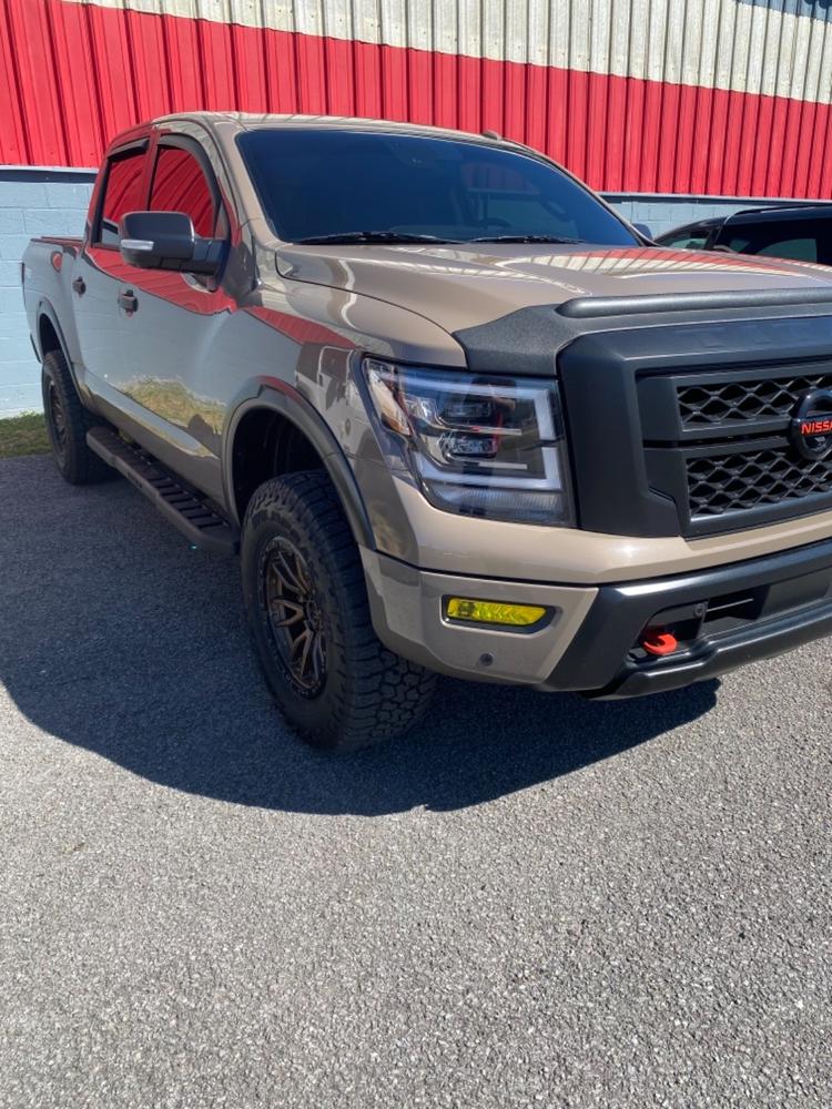 Nissan Titan/Titan XD LED (20-  ) Fog Light Covers - Customer Photo From Anonymous