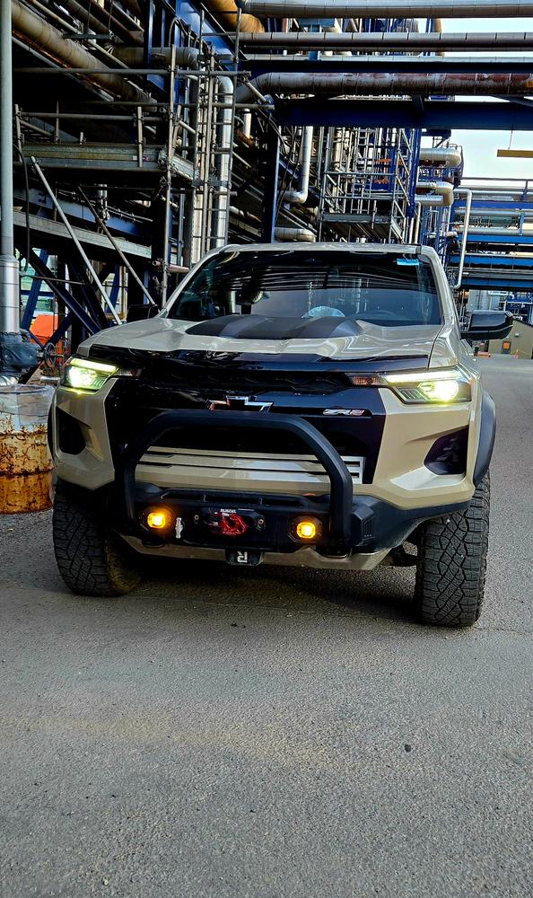 Universal Fog Light Film Covers - Customer Photo From Kip