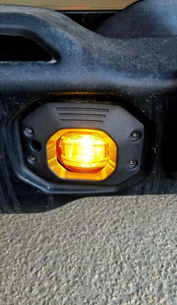Universal Fog Light Film Covers - Customer Photo From Kip
