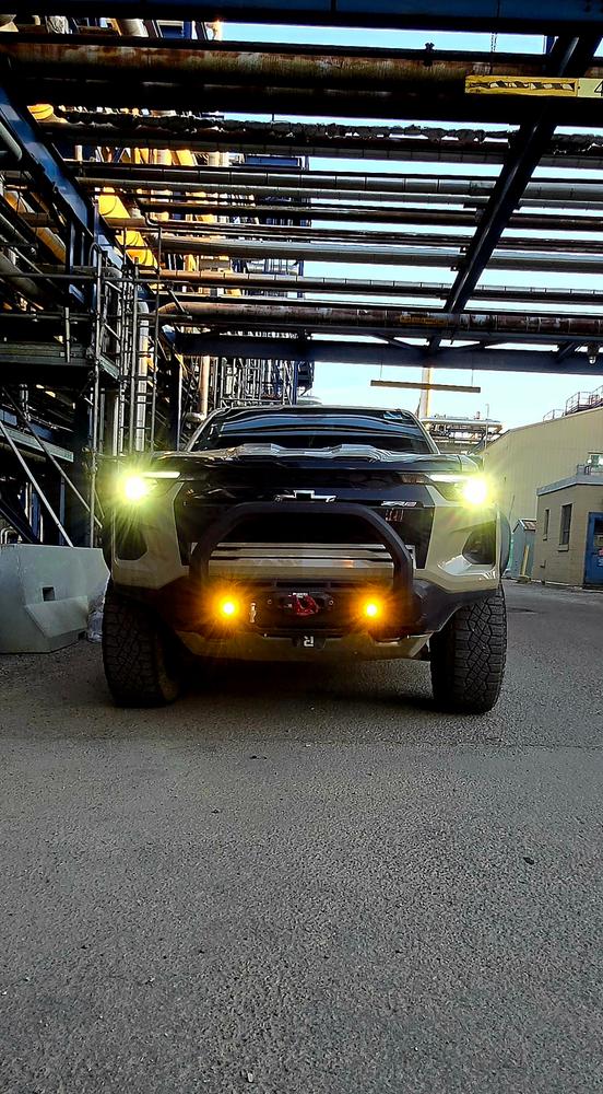 Universal Fog Light Film Covers - Customer Photo From Kip