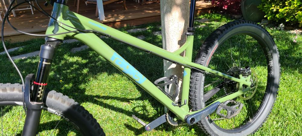 Bicycle Frame Tape Guard (8 mil Glossy) - Customer Photo From John Green