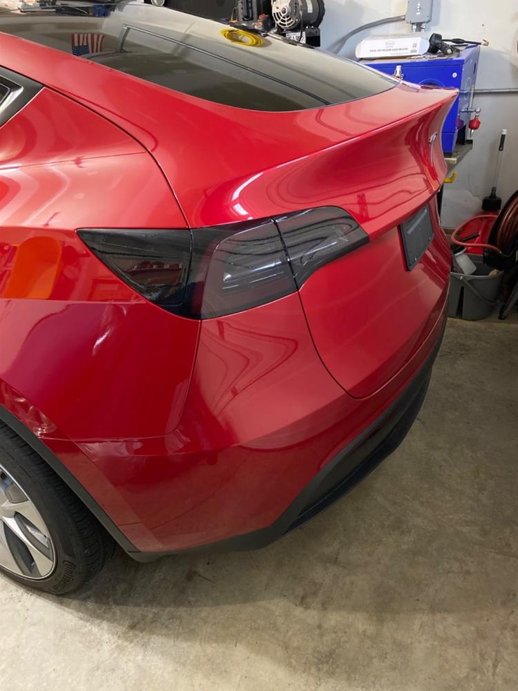 Tesla Model Y (2020+  ) Headlight Covers - Customer Photo From Julian Garcia