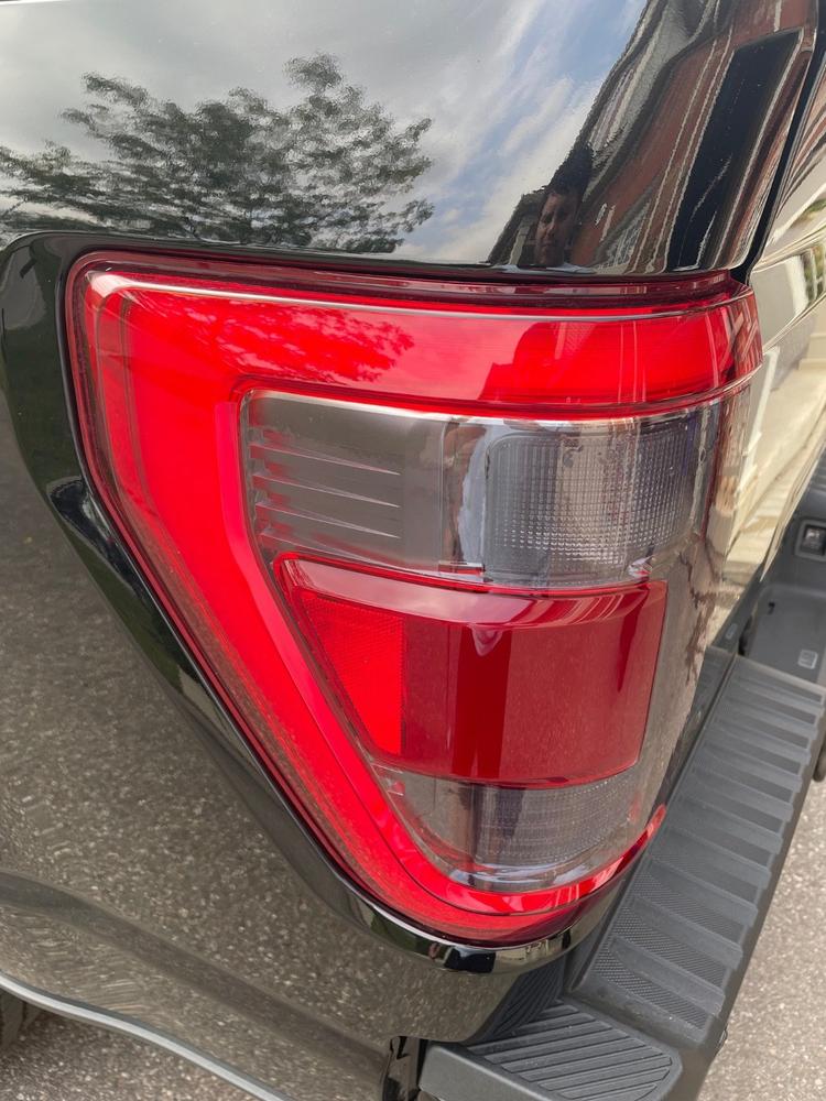 Ford F-150 (2021+ ) Tail Light Covers - Customer Photo From David Keates
