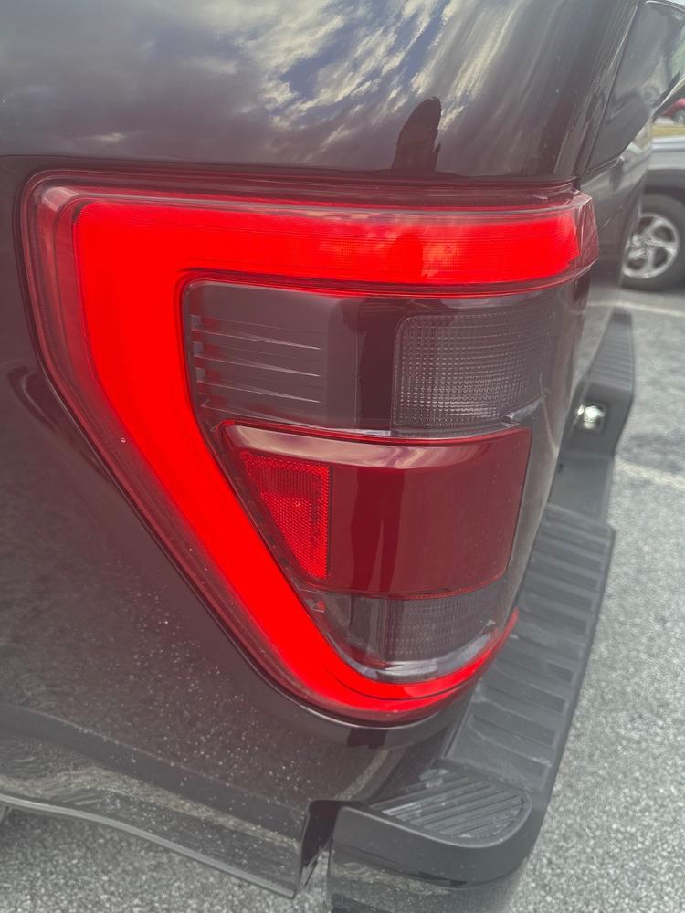 Ford F-150 (2021-2023) Tail Light Covers - Customer Photo From Joseph Bozzo