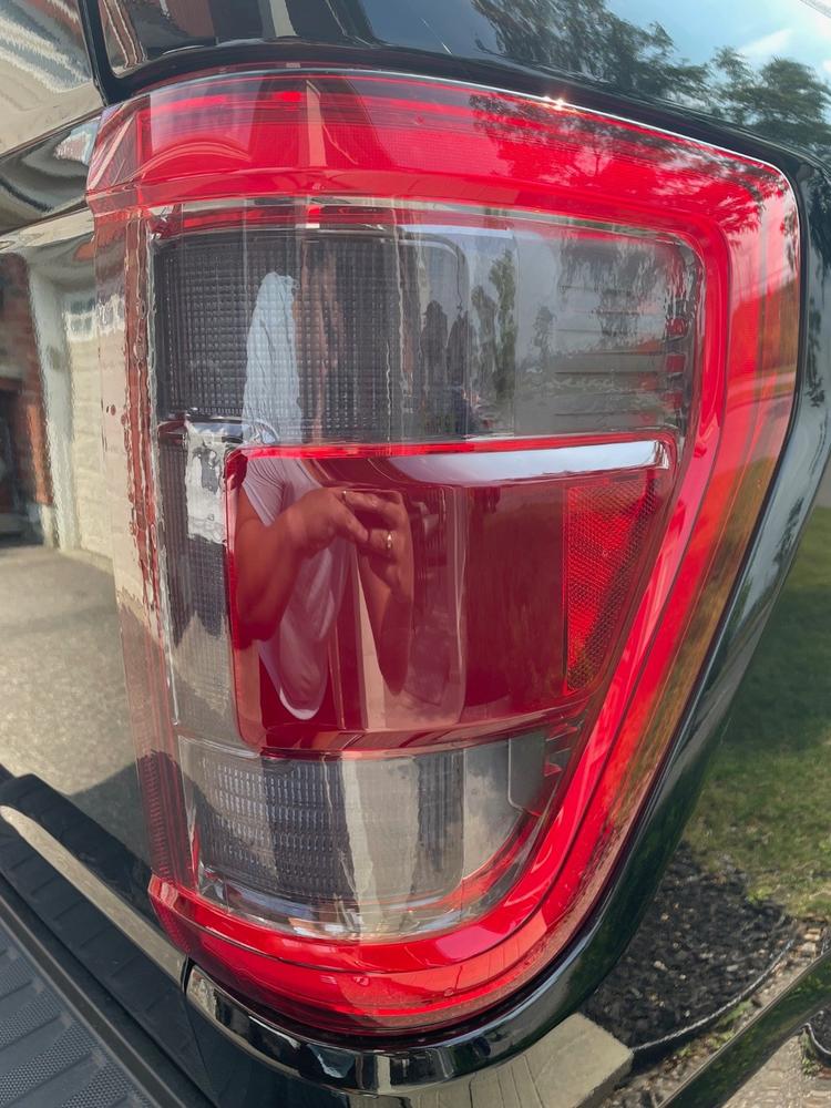 Ford F-150 (2021+ ) Tail Light Covers - Customer Photo From David Keates