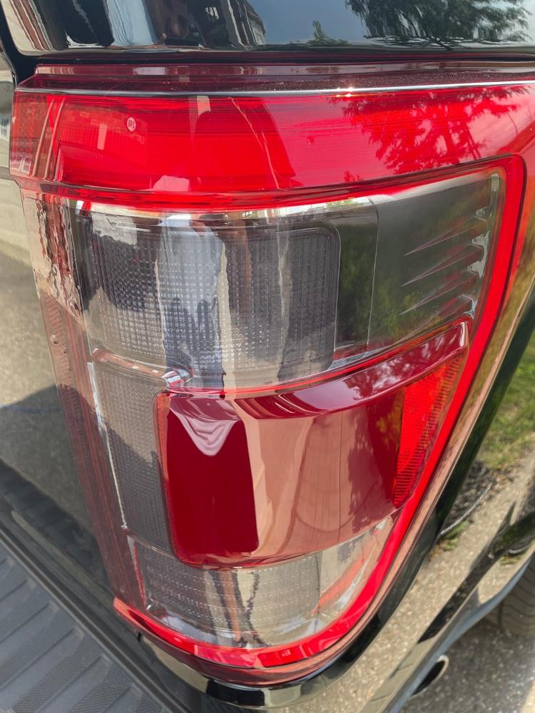 Ford F-150 (2021+ ) Tail Light Covers - Customer Photo From David Keates