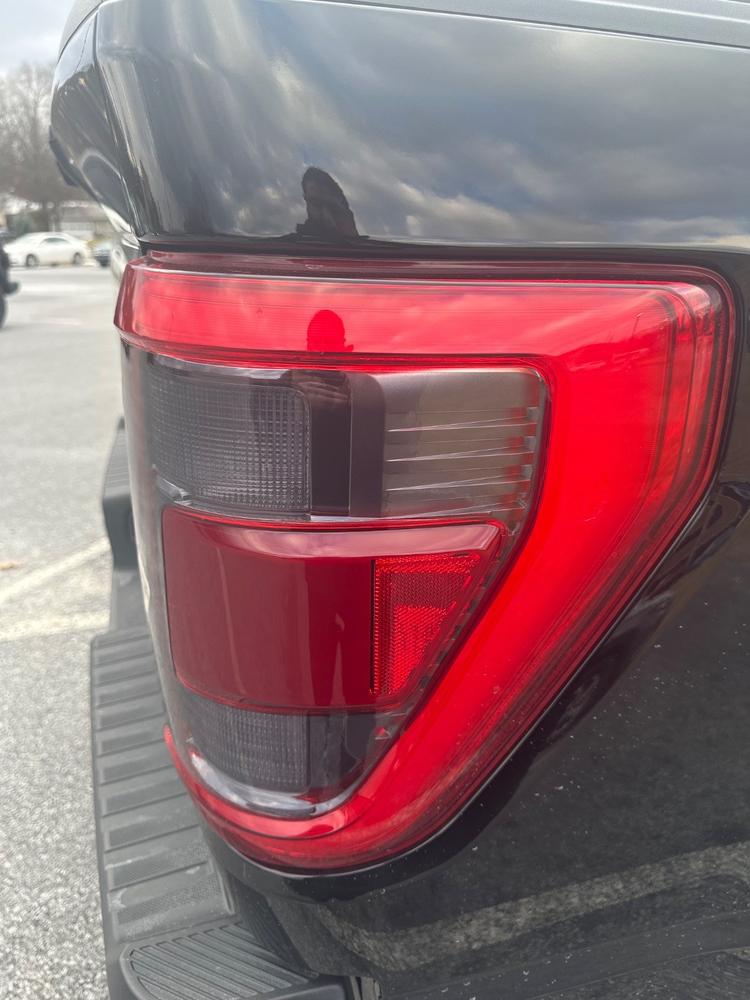 Ford F-150 (2021-2023) Tail Light Covers - Customer Photo From Joseph Bozzo