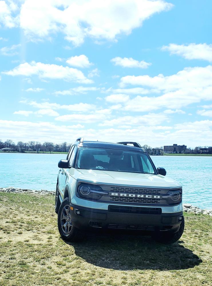 Ford Bronco Sport (2021+ ) Headlight Covers - Customer Photo From Will