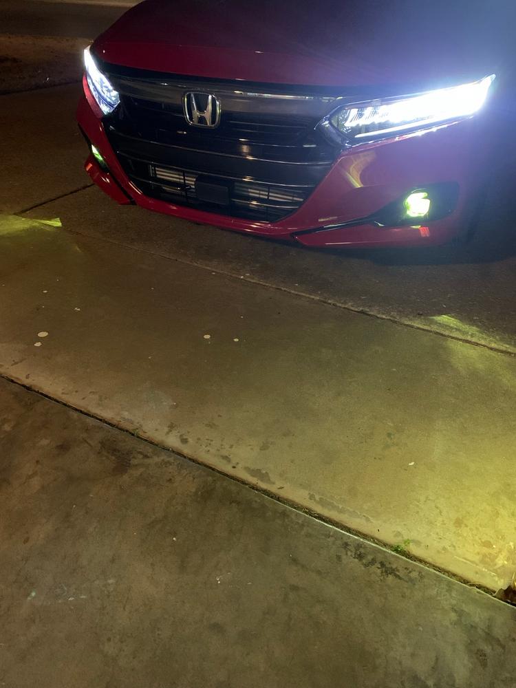 Honda Accord (2021+  ) Fog Light Covers - Customer Photo From Matthew