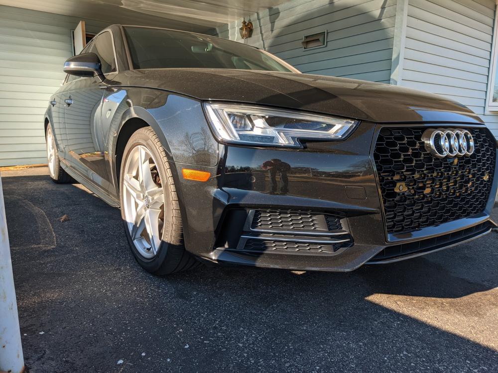 Audi A4 (2017-2019) Side Marker Covers - Customer Photo From Anonymous