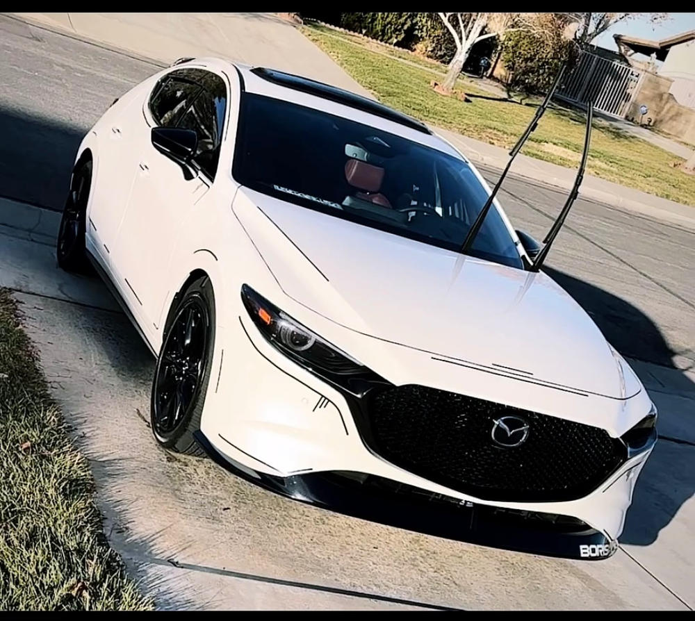 Mazda 3 Hatchback (2019+ ) Reverse Light Covers - Customer Photo From William Baumgartner