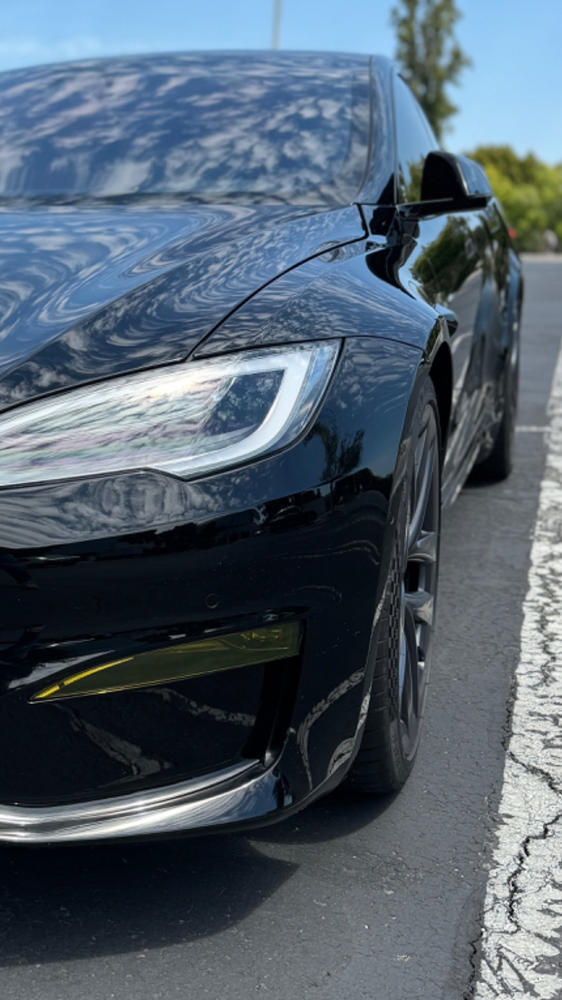 Tesla Model S (2021+ ) Fog Light Covers - Customer Photo From Anonymous