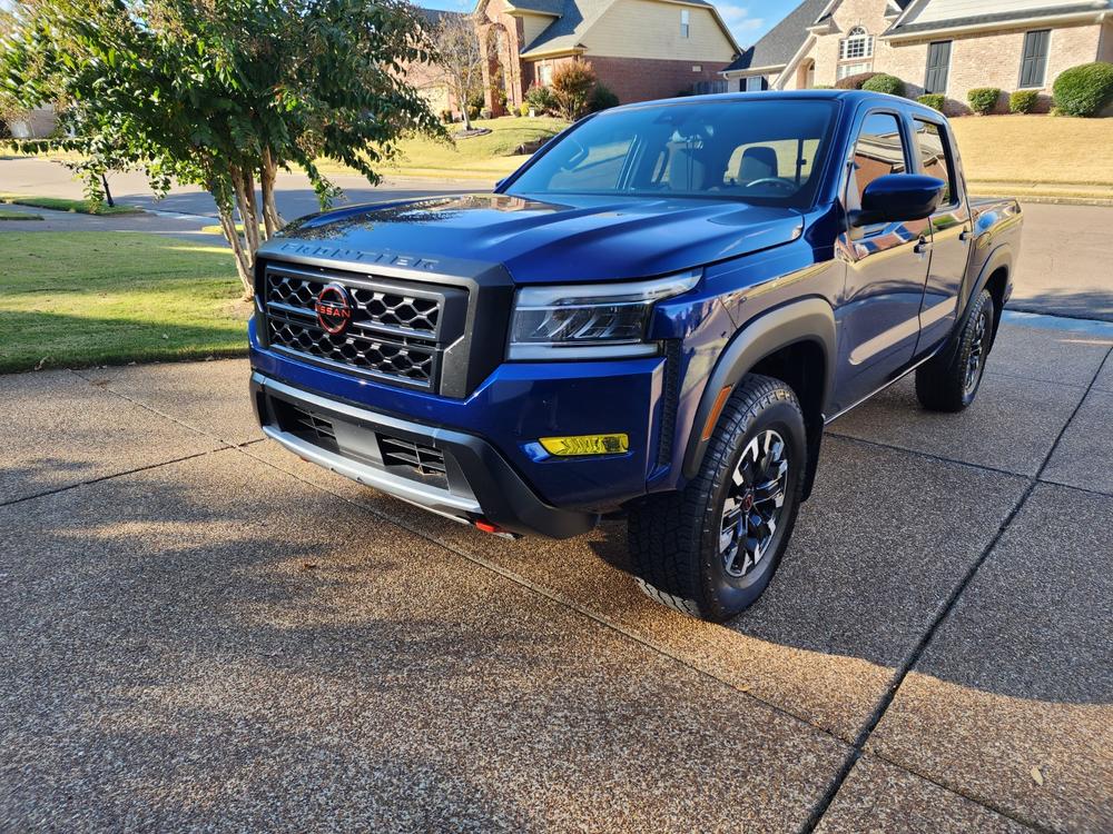 Nissan Frontier S, SV (2022+  ) Fog Light Covers - Customer Photo From Rodolfo Rosales
