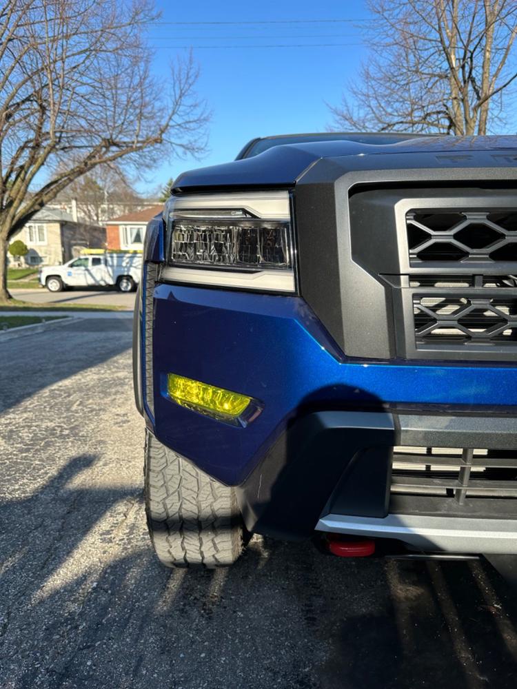 Nissan Frontier S, SV (2022+  ) Fog Light Covers - Customer Photo From Robert Winton