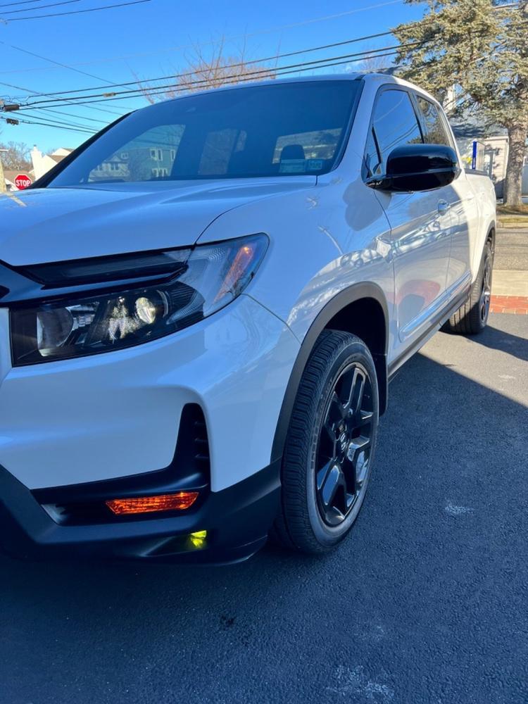 Honda Ridgeline (2021+  ) Fog Light Covers - Customer Photo From Anthony DeStefano