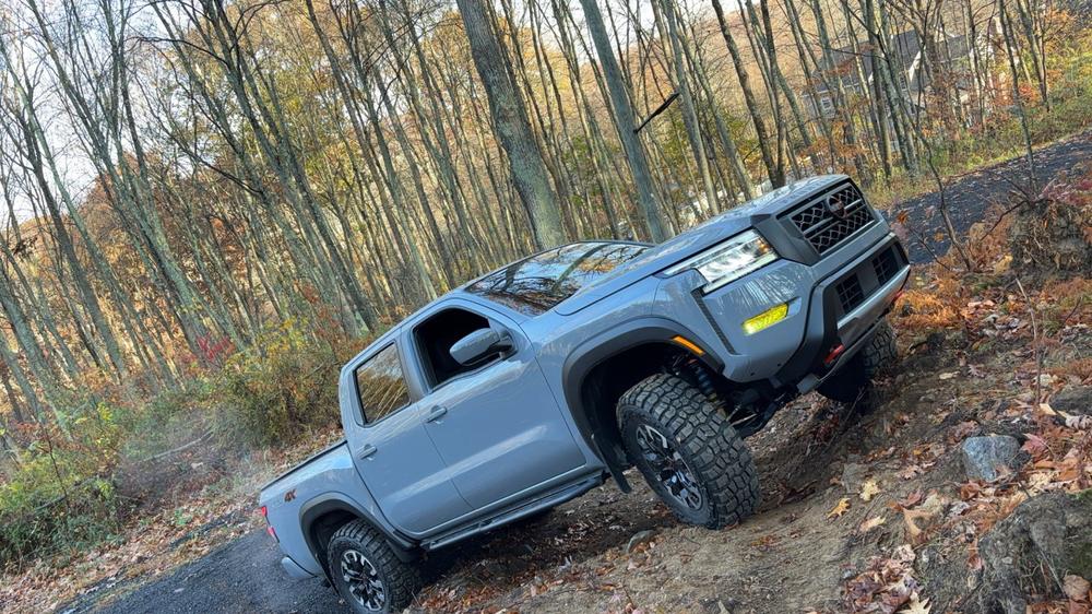 Nissan Frontier Pro 4X (2022+  ) Fog Light Covers - Customer Photo From Kreg Melanson