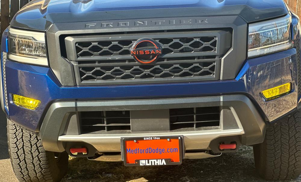 Nissan Frontier Pro 4X (2022+  ) Fog Light Covers - Customer Photo From Joseph