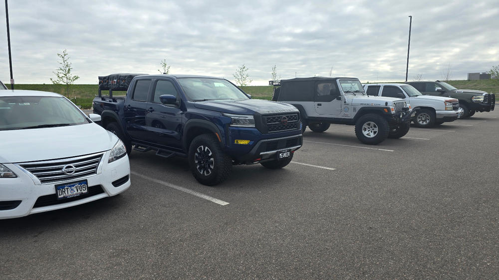 Nissan Frontier Pro 4X (2022+  ) Fog Light Covers - Customer Photo From Josh Smith