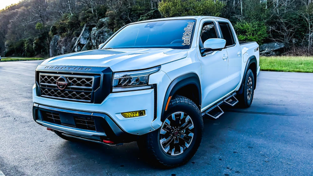 Nissan Frontier Pro 4X (2022+  ) Fog Light Covers - Customer Photo From Theodore Jacobsen