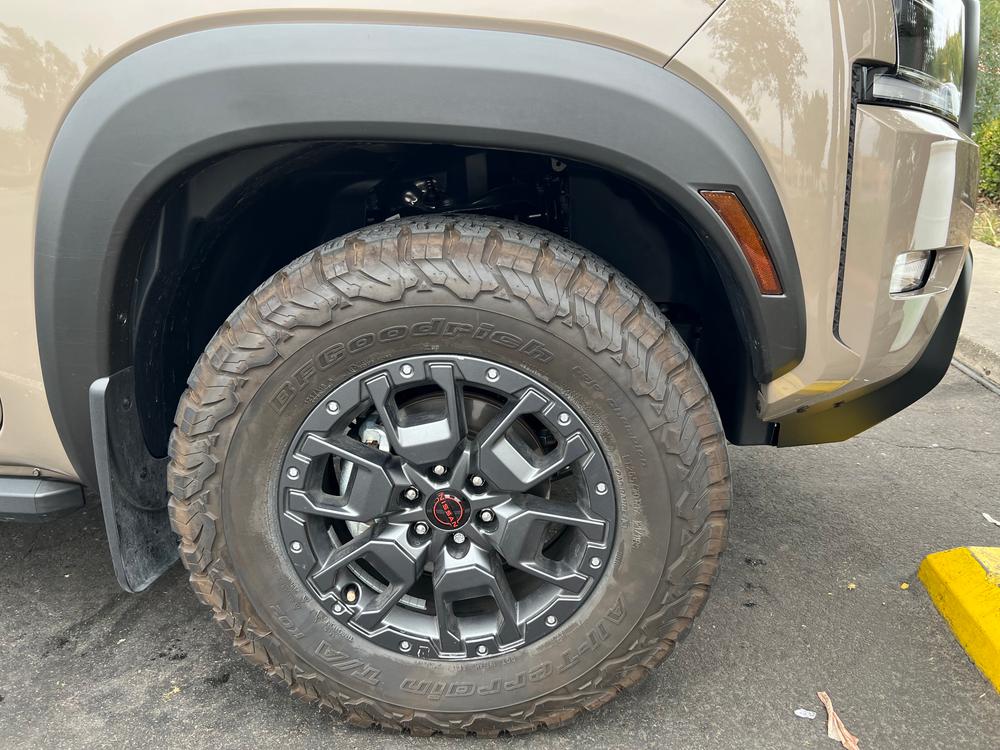 Nissan Frontier Pro 4X (2022+  ) Side Marker Covers - Customer Photo From Jonathan 