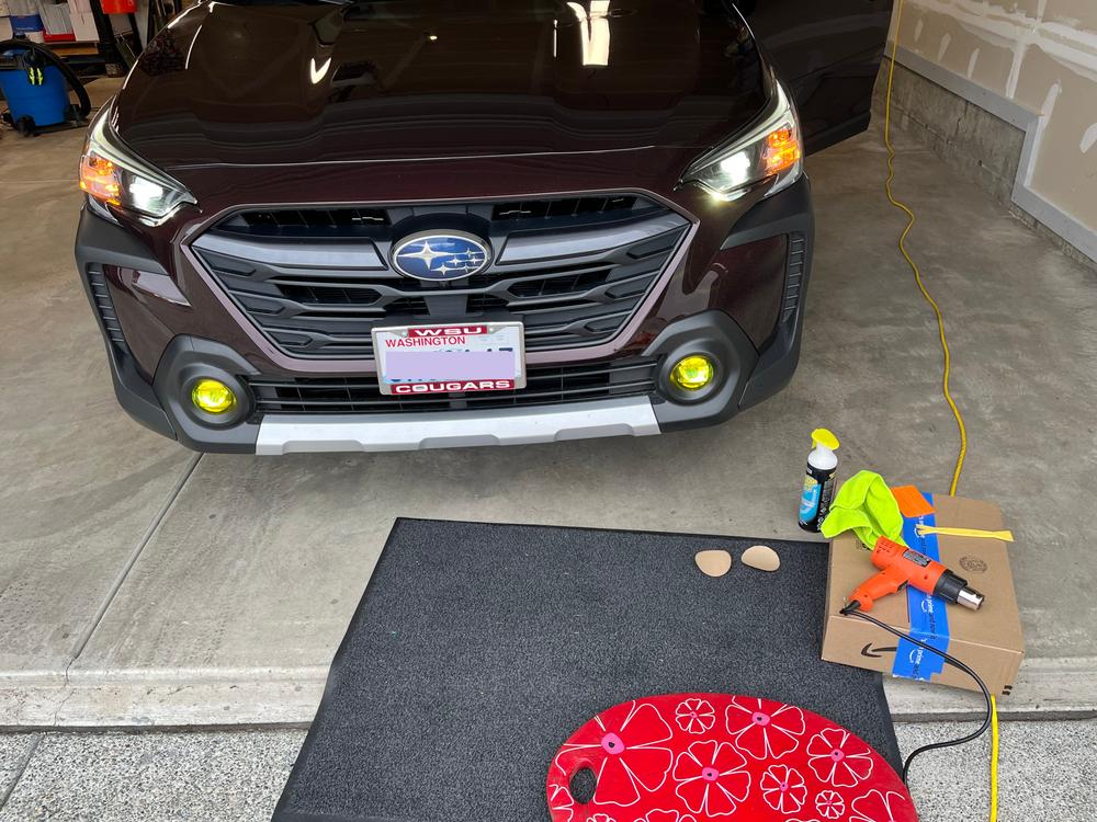 Subaru Outback (2023+  ) Fog Light Covers - Customer Photo From Yellow Eyes