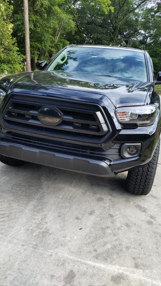 Toyota Tacoma (2016+  ) Front Emblem Cover - Customer Photo From Robert meredith