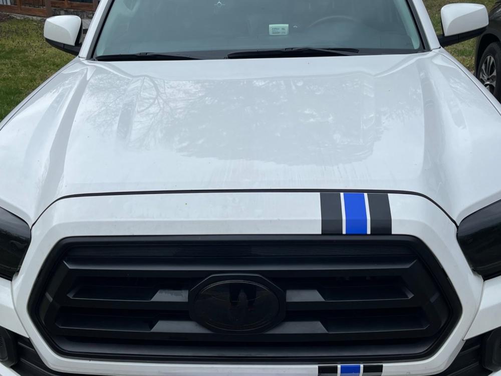 Toyota Tacoma (2016+  ) Front Emblem Cover - Customer Photo From steve austin