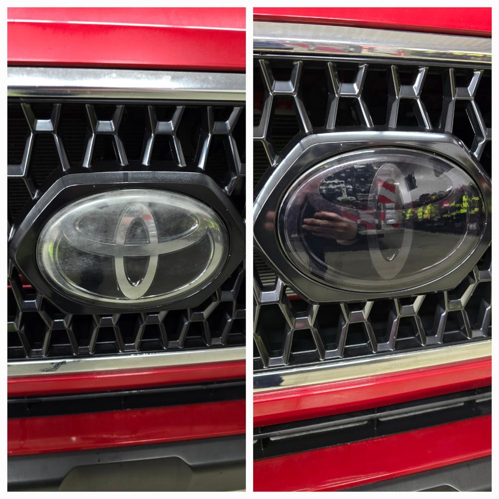 Toyota Tacoma (2016-2023) Front Emblem Cover - Customer Photo From andy toth