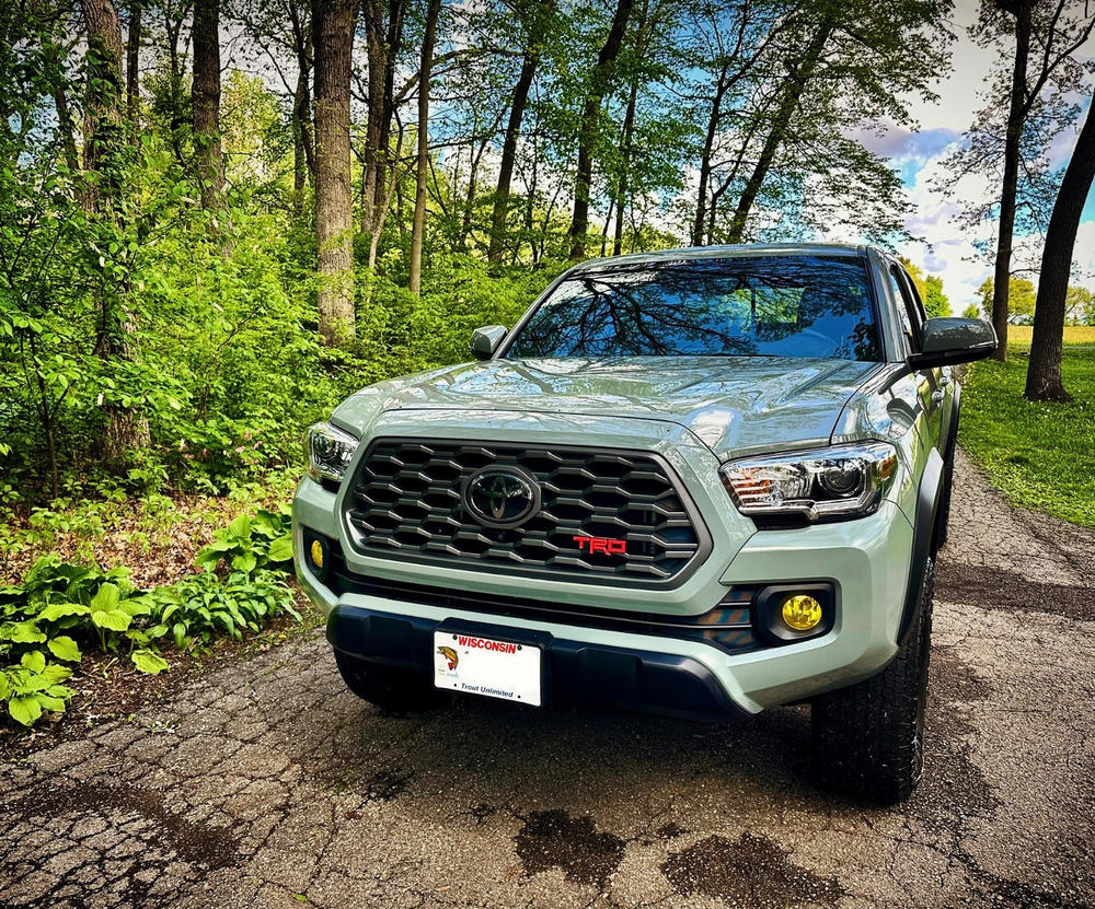 Toyota Tacoma (2016-2023) Front Emblem Cover - Customer Photo From Patrick Williams