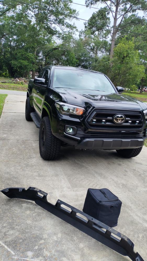 Toyota Tacoma (2016+  ) Front Emblem Cover - Customer Photo From Robert meredith