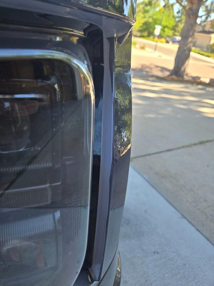 Ford F-150 Lightning (2022+  ) Headlight Covers - Customer Photo From James R. Spradlin