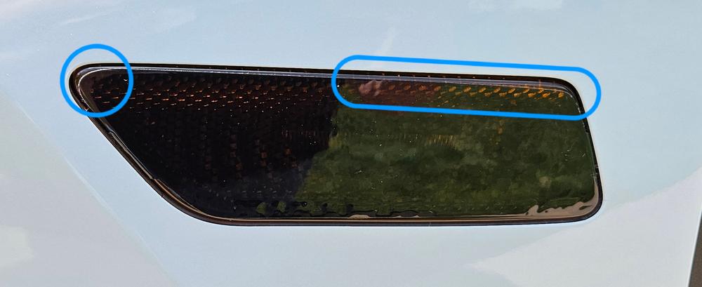 Porsche Macan (2022+  ) Side Marker Covers - Customer Photo From Greg M.