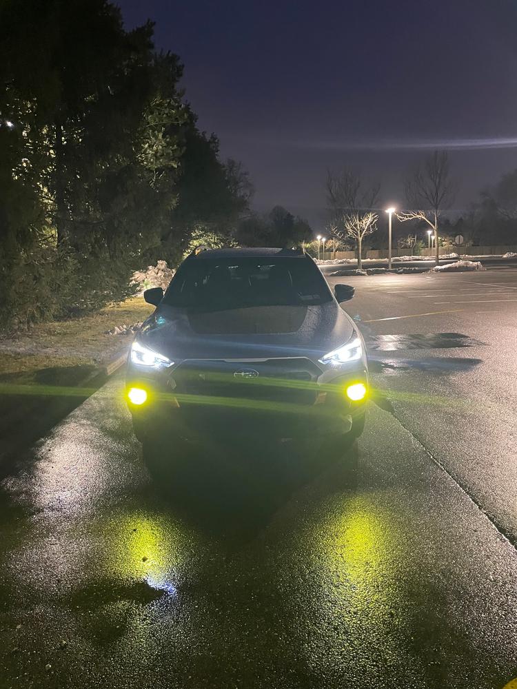 Subaru Crosstrek (2024+  ) Fog Light Covers - Customer Photo From Tyler 