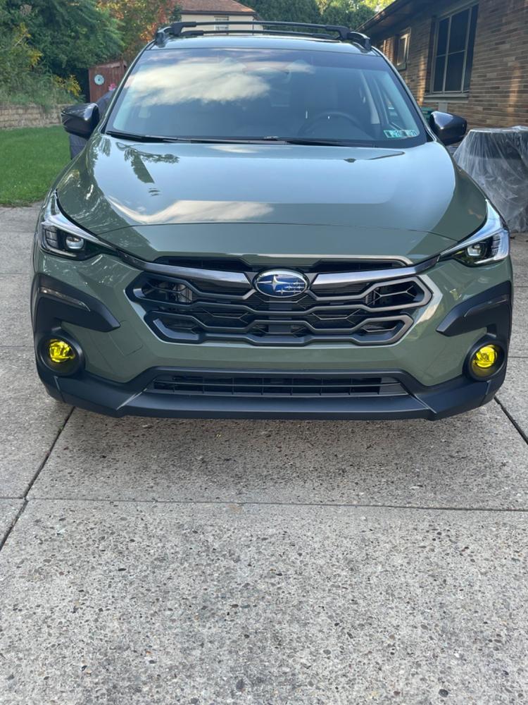 Subaru Crosstrek (2024+  ) Fog Light Covers - Customer Photo From Chad Rowland