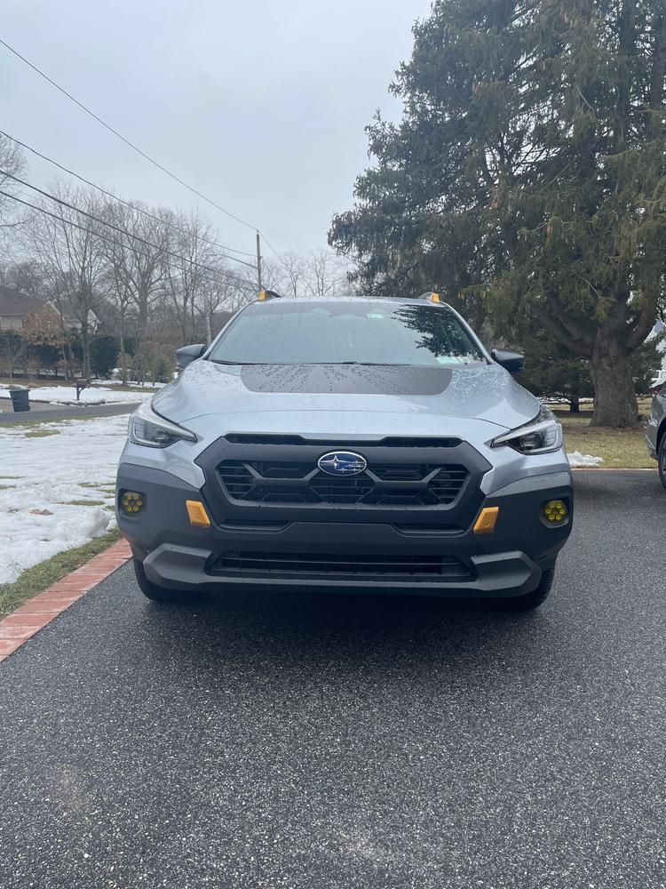 Subaru Crosstrek (2024+  ) Fog Light Covers - Customer Photo From Tyler 
