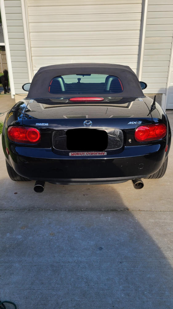 Mazda MX-5 (06-08) Tail Light Covers - Customer Photo From Andrew Langlois