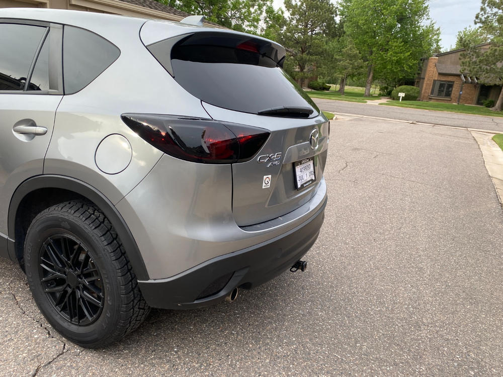 Mazda CX-5 (13-15) Tail Light Covers - Customer Photo From Jordan New